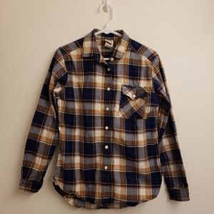 TNF Plaid Boyfriend Flannel for women